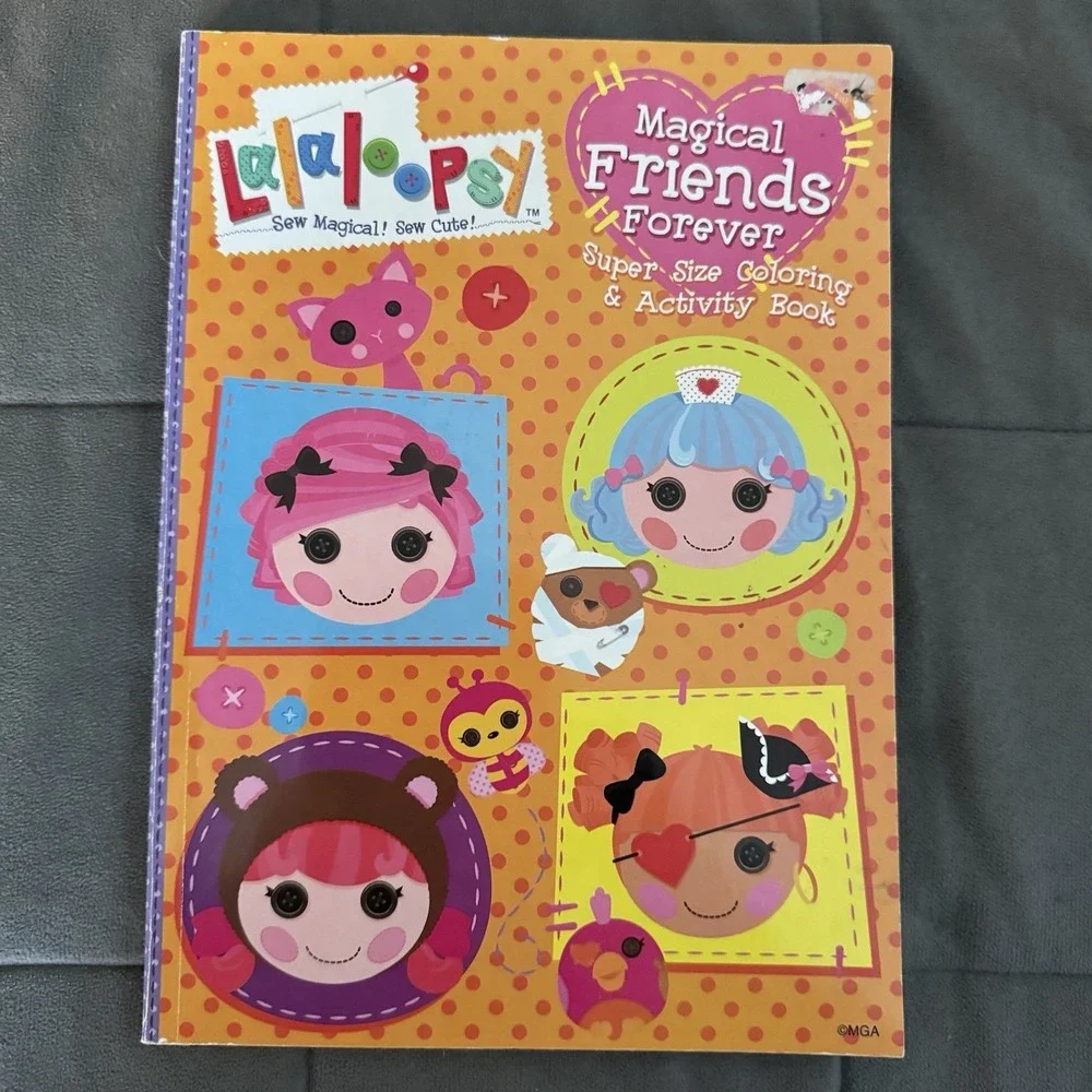 Lalaloopsy Coloring Book Magical Friends Forever Super Size Activity‎ & Coloring